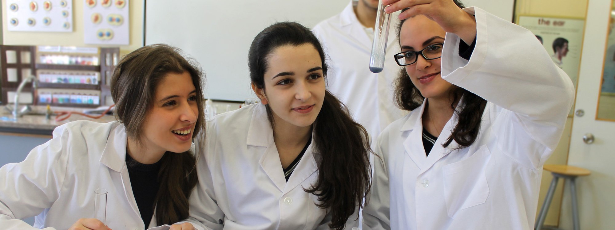 Students in lab